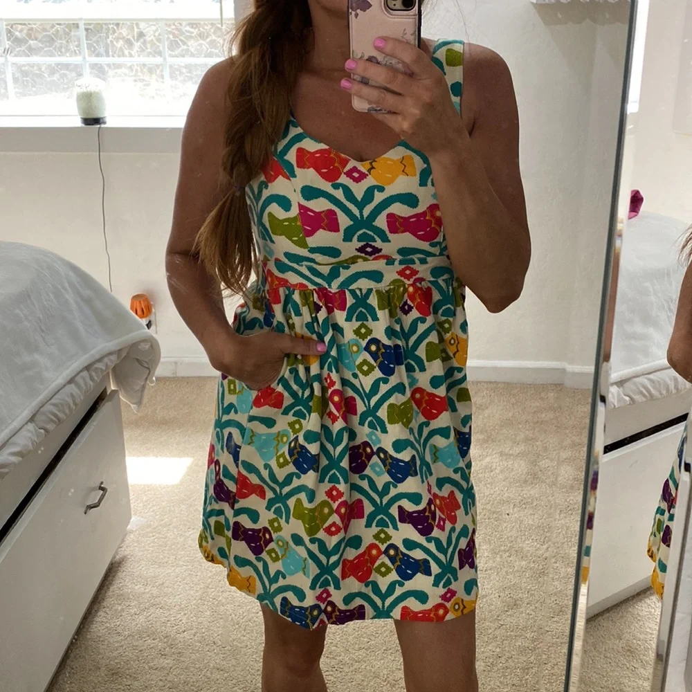 Judith March bird tie back dress - Picture 8 of 8